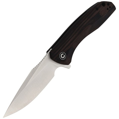 Nóż składany CIVIVI Baklash Black Ebony Wood, Satin Finish (C801E) Civivi by WE Knife