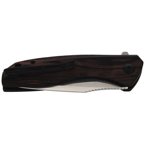 Nóż składany CIVIVI Baklash Black Ebony Wood, Satin Finish (C801E) Civivi by WE Knife