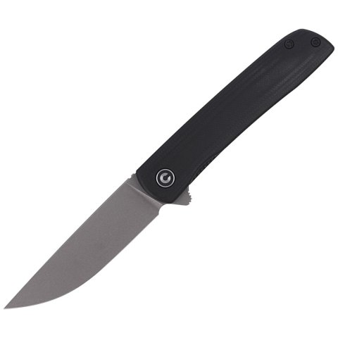 Nóż składany CIVIVI Bo Black G10, Gray Stonewashed Nitro-V by Brad Zinker (C20009B-3) Civivi by WE Knife