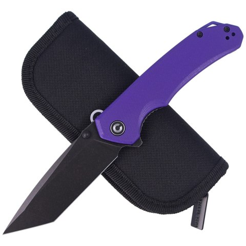 Nóż składany CIVIVI Brazen Purple G10, Black Stonewashed (C2023D) Civivi by WE Knife