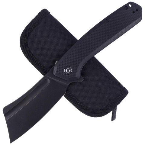 Nóż składany CIVIVI Bullmastiff Black Coarse G10, Black Stonewashed (C2006D) Civivi by WE Knife