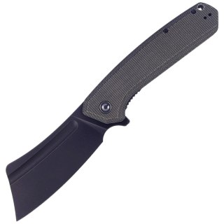 Nóż składany CIVIVI Bullmastiff Dark Green Micarta, Black Stonewashed (C2006F) Civivi by WE Knife
