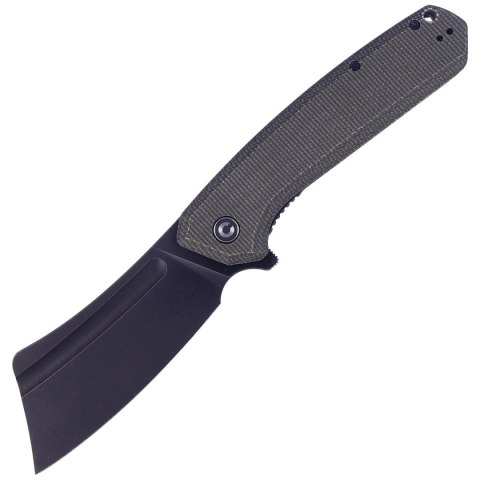 Nóż składany CIVIVI Bullmastiff Dark Green Micarta, Black Stonewashed (C2006F) Civivi by WE Knife