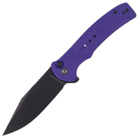 Nóż składany CIVIVI Cogent Purple G10, Black Stonewashed 14C28N (C20038D-2) Civivi by WE Knife