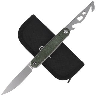 Nóż składany CIVIVI Crit with Multi-Tool Green Micarta, Stonewashed (C20014F-3) Civivi by WE Knife