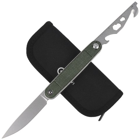 Nóż składany CIVIVI Crit with Multi-Tool Green Micarta, Stonewashed (C20014F-3) Civivi by WE Knife