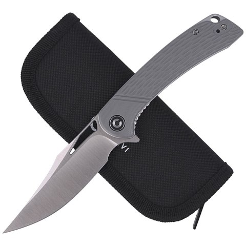 Nóż składany CIVIVI Dogma Gray G10, Satin Finish (C2005B) Civivi by WE Knife