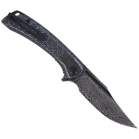 Nóż składany CIVIVI Dogma White G10 / Carbon Fiber, Black Damascus (C2014DS-1) Civivi by WE Knife