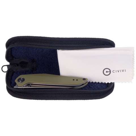 Nóż składany CIVIVI McKenna Green G10, Satin by Elijah Isham (C905B) Civivi by WE Knife