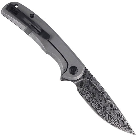 Nóż składany CIVIVI NOx Black Marble Carbon Fiber / Gray Steel, Black Damascus (C2110DS-1) Civivi by WE Knife