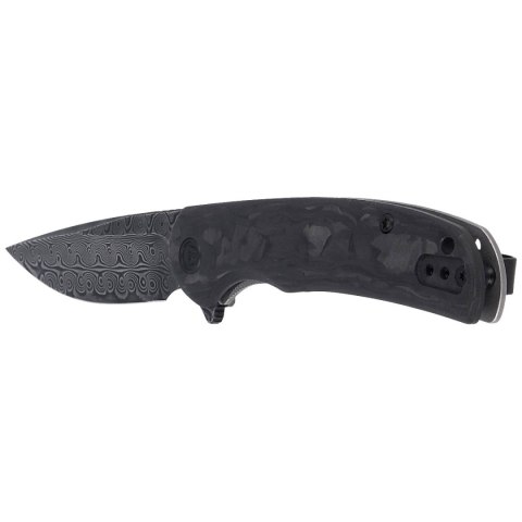 Nóż składany CIVIVI NOx Black Marble Carbon Fiber / Gray Steel, Black Damascus (C2110DS-1) Civivi by WE Knife