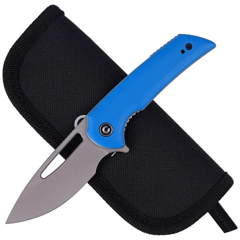 Nóż składany CIVIVI Odium Blue G10, Stonewashed by Ferrum Forge Knife Works (C2010C) Civivi by WE Knife