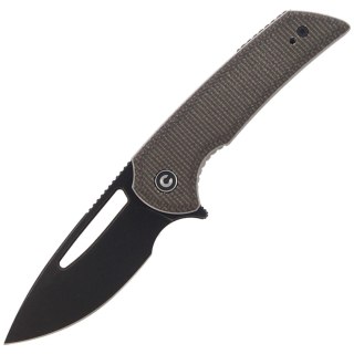 Nóż składany CIVIVI Odium Dark Green Micarta, Black Stonewashed (C2010G) Civivi by WE Knife