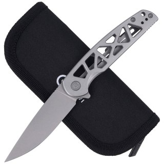 Nóż składany CIVIVI Perf Stainless Steel, Stonewashed (C20006-A) Civivi by WE Knife
