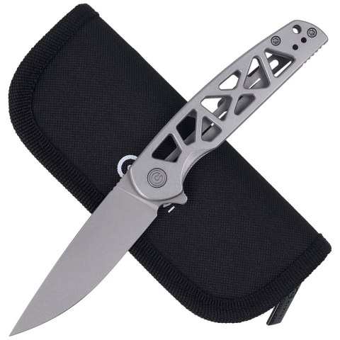 Nóż składany CIVIVI Perf Stainless Steel, Stonewashed (C20006-A) Civivi by WE Knife