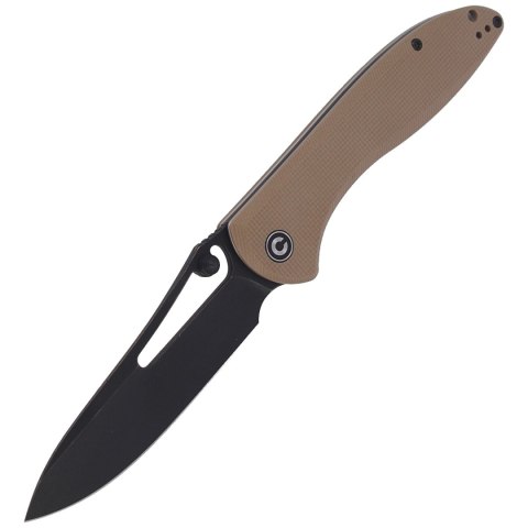 Nóż składany CIVIVI Picaro Tan G10, Black Stonewashed (C916B) Civivi by WE Knife