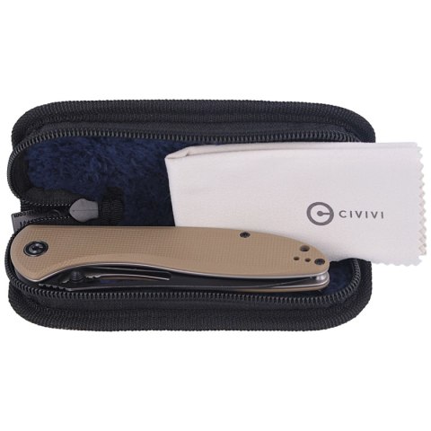 Nóż składany CIVIVI Picaro Tan G10, Black Stonewashed (C916B) Civivi by WE Knife