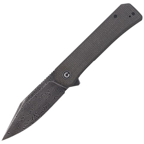 Nóż składany CIVIVI Relic Dark Green Micarta, Black Damascus (C20077B-DS1) Civivi by WE Knife