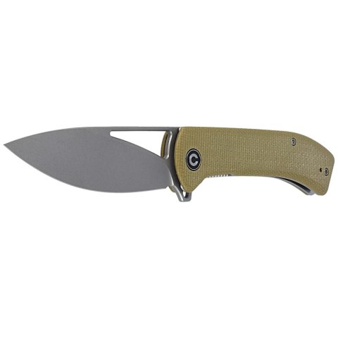 Nóż składany CIVIVI Riffle Olive Micarta, Gray Stonewashed (C2024B) Civivi by WE Knife