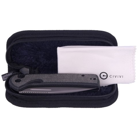 Nóż składany Civivi Conspirator Black Micarta, Gray Stonewashed (C21006-1) Civivi by WE Knife