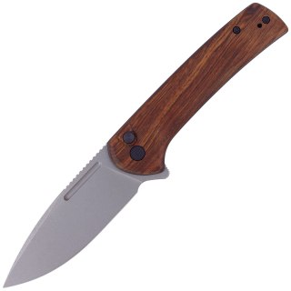 Nóż składany Civivi Conspirator Cuibourtia Wood, Gray Stonewashed (C21006-3) Civivi by WE Knife