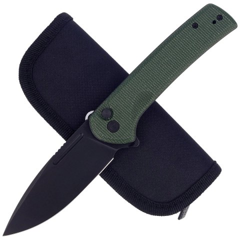 Nóż składany Civivi Conspirator Green Micarta, Black Stonewashed (C21006-2) Civivi by WE Knife