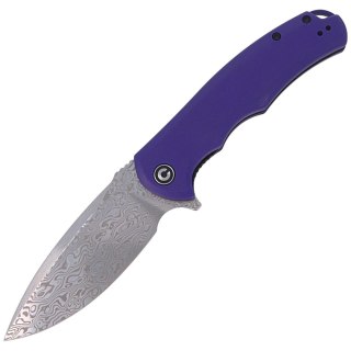 Nóż składany Civivi Praxis Purple G10, Damascus (C803DS-2) Civivi by WE Knife
