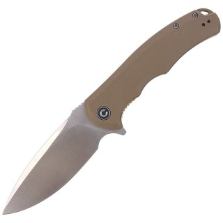 Nóż składany Civivi Praxis Tan G10, Satin 9Cr18MoV (C803B) Civivi by WE Knife