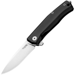 Nóż składany LionSteel Myto Black Aluminium, Stonewashed M390 by Molletta (MT01A BS) LionSteel
