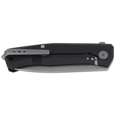 Nóż składany LionSteel Myto Black Aluminium, Stonewashed M390 by Molletta (MT01A BS) LionSteel