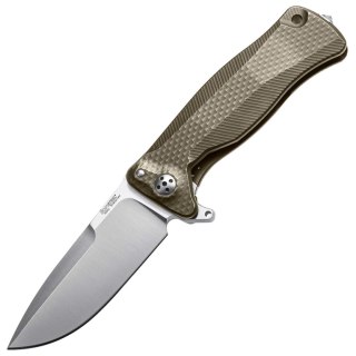 Nóż składany LionSteel SR11 Bronze Titanium, Satin Sleipner by Molletta (SR11 B) LionSteel