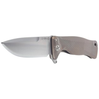 Nóż składany LionSteel SR11 Bronze Titanium, Satin Sleipner by Molletta (SR11 B) LionSteel