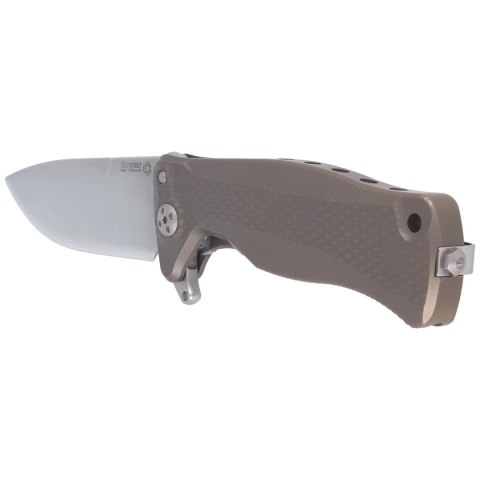 Nóż składany LionSteel SR11 Bronze Titanium, Satin Sleipner by Molletta (SR11 B) LionSteel