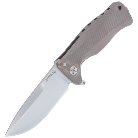 Nóż składany LionSteel SR11 Bronze Titanium, Satin Sleipner by Molletta (SR11 B) LionSteel