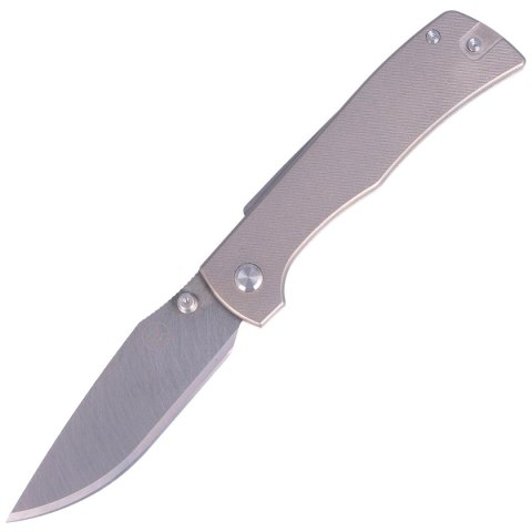Nóż składany Sandrin Knives Monza Titanium, Raw Finish (SK-SK5) Sandrin Knives by Turmond
