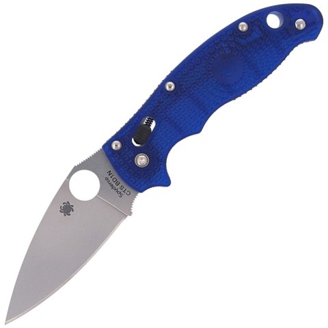 Nóż składany Spyderco Manix 2 FRCP Blue, CTS BD1N Plain (C101PBL2) Spyderco Inc.