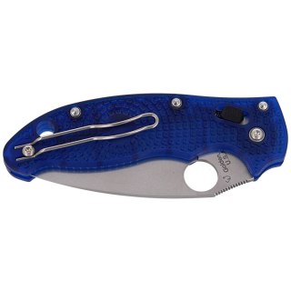 Nóż składany Spyderco Manix 2 FRCP Blue, CTS BD1N Plain (C101PBL2) Spyderco Inc.