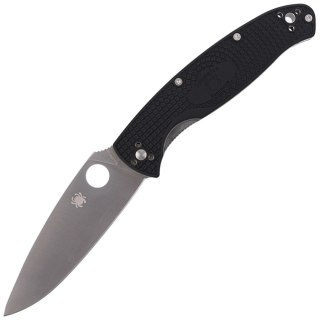 Nóż składany Spyderco Resilience Lightweight Black FRN, Satin 8Cr13MoV by Eric Glesser (C142PBK) Spyderco Inc.