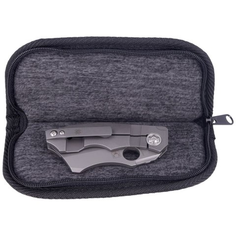 Nóż składany Spyderco Stovepipe Titanium CPM 20CV Plain (C260TIP) Spyderco Inc.