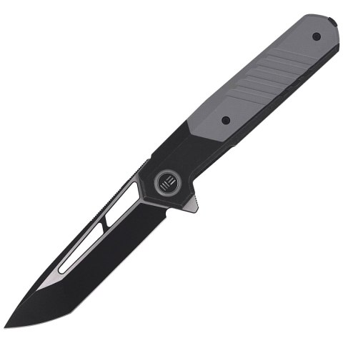 Nóż składany WE Knife Arsenal Black Titanium / Gray G10, Black Stonewashed / Satin by Ostap Hel (WE20073-4) WE Knife