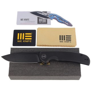 Nóż składany WE Knife Beacon Black Titanium, Black Stonewashed (WE20061B-3) WE Knife