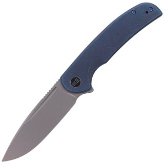Nóż składany WE Knife Beacon Blue Titanium, Silver Bead Blasted (WE20061B-2) WE Knife