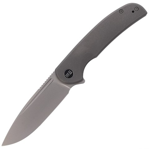 Nóż składany WE Knife Beacon Gray Titanium, Silver Bead Blasted (WE20061B-1) WE Knife