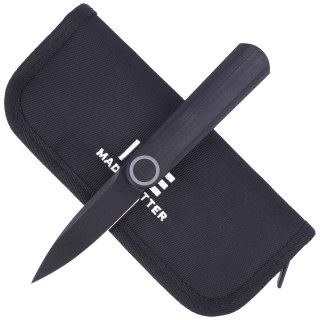 Nóż składany WE Knife Eidolon Drop Point Black G10, Black Stonewashed by Justin Lundquist (WE19074A-D) WE Knife