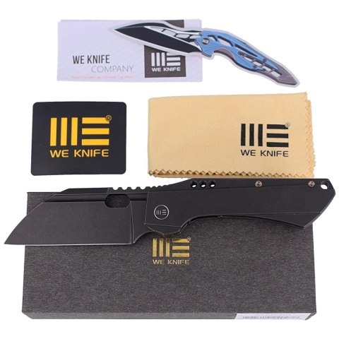 Nóż składany WE Knife Roxi 3 Black Titanium, Black Stonewashed CPM S35VN by Todd Knife and Tool (WE19072-2) WE Knife