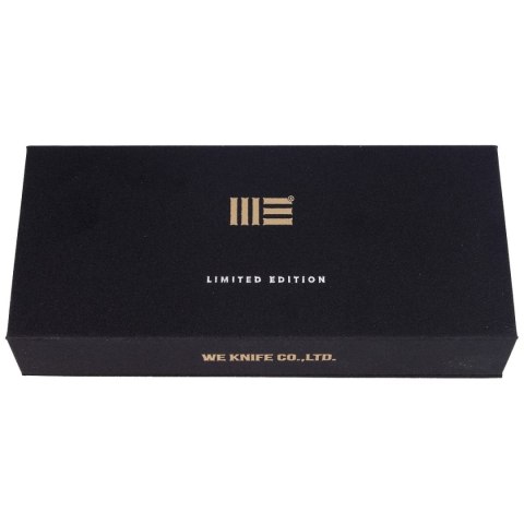 Nóż składany WE Knife Seer LE No 381/610 Blue Titanium, Rubber Silver (WE20015-2) WE Knife