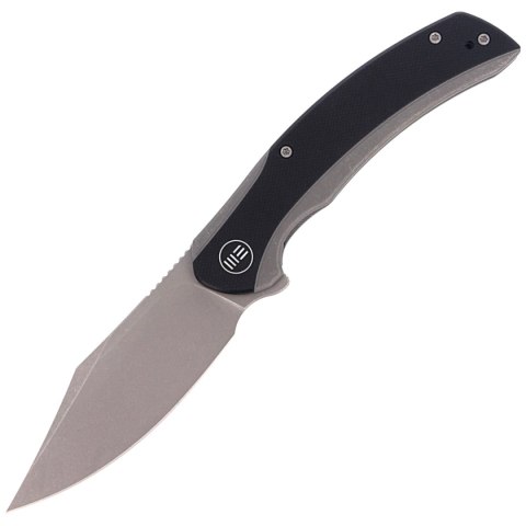 Nóż składany WE Knife Snick Gray Titanium / Black G10, Gray Stonewashed CPM 20CV (WE19022F-1) WE Knife