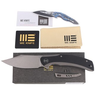 Nóż składany WE Knife Snick Gray Titanium / Black G10, Gray Stonewashed CPM 20CV (WE19022F-1) WE Knife