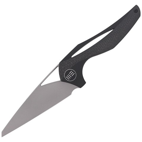 Nóż składany WE Knife ?ternA Black Titanium / Twill Carbon Fiber, Polished Bead Blast M390 by Elijah Isham (918D) WE Knife