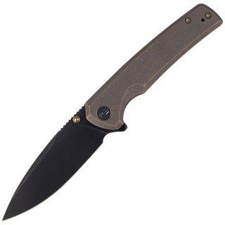 Nóż składany WeKnife Subjugator Bronze Titanium, Black Stonewashed CPM 20CV (WE21014C-4) WE Knife